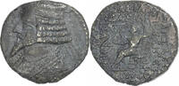 Tetradrachm Phraates IV, Seleukeia on the Tigris, Billon, SS -