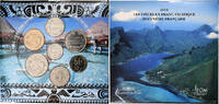 French Polynesia Coffret 1 c. à 100 frs. MDP, STGL -