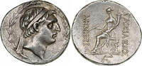 Tetradrachm Seleukid Kingdom, Demetrios I, Antioch, Silber, SS+ -