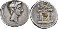 Denarius Octavian, Rome, Silber, S+ -