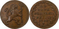 Austrian Netherlands 2 Liards, 2 Oord Brussels, Kupfer, SS+ -