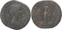 Sesterz Antonin le Pieux, Rome, Bronze, S+, RIC:964a -