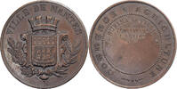 Frankreich Medaille Nantes, Commerce, Agriculture, Th. Durand-Gasselin -