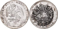 Mexiko 8 Reales San Luis Potosi, Chinese Ink, Silber, SS+ -