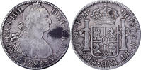 Mexiko 8 Reales Carlos IV, Mexico City, Silber, S+ -