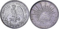 Mexiko 1 Peso Mexico City, Silber, SS+ -