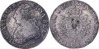 Frankreich Ecu aux branches d'olivier Louis XVI, Pau, Silber, S+ -