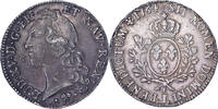 Frankreich Écu au bandeau Louis XV, Bayonne, Silber, SS, Gadoury:322 -