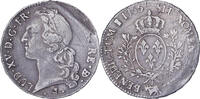 Frankreich Écu de Béarn au bandeau Louis XV, Pau, Silber, S+ -