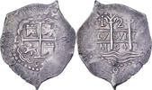 Peru 2 Reales Charles II, Lima, COB, Silber, VZ -