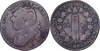 Frankreich 12 deniers françois Louis XVI, Bayonne, Kupfer, S -