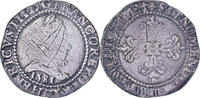 Frankreich Franc au Col Plat Henri III, Bordeaux, Silber, SGE+ -