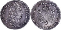 Frankreich 1/10 Écu aux 3 couronnes Louis XIV, Montpellier, Silber, SS -