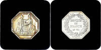 Frankreich Medaille Bicentenaire de la Banque de France, Silber -