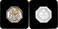 Frankreich Medaille Bicentenaire de la Banque de France, Silber -