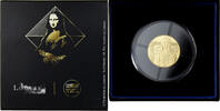 Frankreich 50 Euro la Joconde, PP, MDP, Gold, STGL -