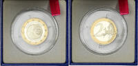 Frankreich 2 Euro 10 Years of EMU, PP, MDP, Bi-Metallic, STGL -