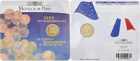 Frankreich 2 Euro 10 Years of EMU, BU, MDP, Bi-Metallic, STGL -