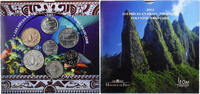 French Polynesia Coffret 1 c. à 100 frs. MDP, BU, STGL -