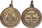 Frankreich Medaille Banquet de Vendôme, Messing, SS+ -