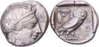 Tetradrachm Attica, Athens, Silber, SS, SNG-Cop:31-40 -