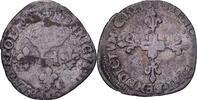 Frankreich Sol Parisis Henri III, Toulouse, Billon, S+, Gadoury:474 -
