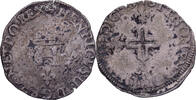 Frankreich Sol Parisis Henri III, Rouen, Billon, S+, Gadoury:474 -