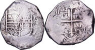 Mexiko 8 Reales Philip IV, Mexico City, COB, Silber, S -