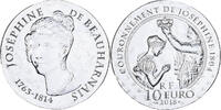 Frankreich 10 Euro Joséphine de Beauharnais, PP, MDP, Silber, STGL -