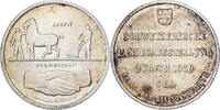 Schweiz 5 Francs Zurich Exposition, Huguenin, Silber, VZ -
