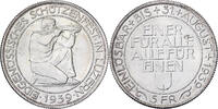 Schweiz 5 Francs Lucerne (Luzern) Shooting Festival, Bern, Silber, VZ -