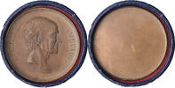 Frankreich Medaille Arouet de Voltaire, Bronze, Dumarest, Restrike, UNZ -