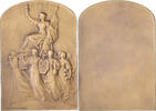 Frankreich Medaille La ville de Paris, Bronze, Hippolyte Lefèbvre, VZ+ -