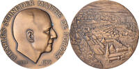 Frankreich Medaille Charles Schneider, Maitre de Forges, Bronze, VZ+ -