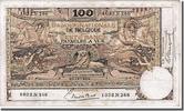 Belgien 100 Francs Geldschein, 1920-06-21, SS -