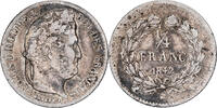 Frankreich 1/4 Franc Louis Philippe I, Paris, Silber, SS, Gadoury:355 -