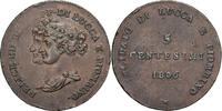 Principality of Lucca and Piombino 5 Centesimi Felix and Elisa -