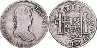 Mexiko 8 Reales Fernando VII, Mexico City, Silber, S+ -