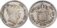 Kingdom of the Two Sicilies 10 Grana Ferdinando II, Naples, Silber, S+ -