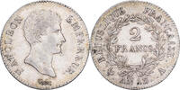 Frankreich 2 Francs Napoleon I, Paris, Silber, SS+ -