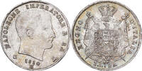 Kingdom of Italy 1 Lira 1814 Milan Napoleon I, Milan, Silber, VZ+
