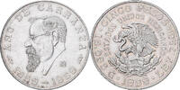 Mexiko 5 Pesos Mexico City, Silber, SS+, KM:471 -
