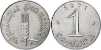 Frankreich Centime Pessac, Coin alignment, Stainless Steel, VZ+ -