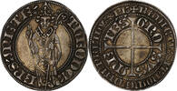 Bishopric of Metz Gros 1365-1383 Metz Thierry V Bayer of Boppard, Metz, Silber VZ