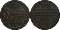 Frankreich Monneron de 5 Sols Birmingham, Bronze, S+ -