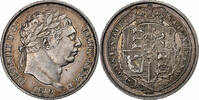 United Kingdom 6 Pence George III, London, Silber, VZ+, Spink:3791 -