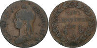 Frankreich 5 Centimes Dupré, Paris, Kupfer, S+, Gadoury:126a, KM:640 -