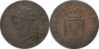 Frankreich Sol Louis XVI, Paris, Kupfer, SS, Gadoury:350 -