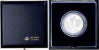 Frankreich 5 Francs Tour Eiffel, Monnaie de Paris, PP, Silber, STGL -
