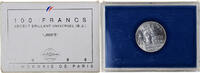 Frankreich 100 Francs Liberté, Monnaie de Paris, BU, Silber, STGL -